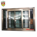 Botswana modern house decoration aluminium frame sliding window with anti-theft grill